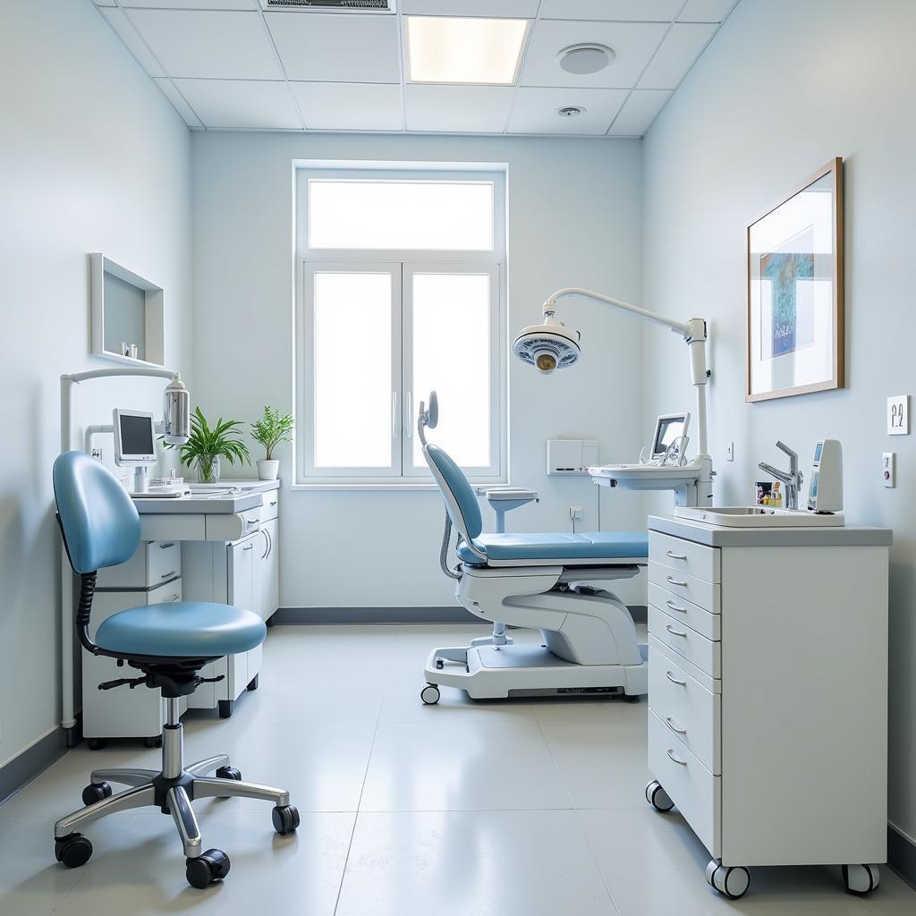 State-of-the-art treatment room equipped with advanced technology