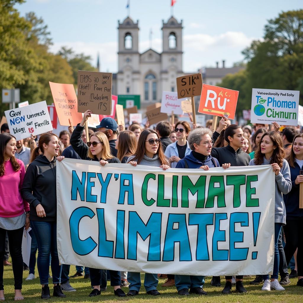 Climate Change Protest