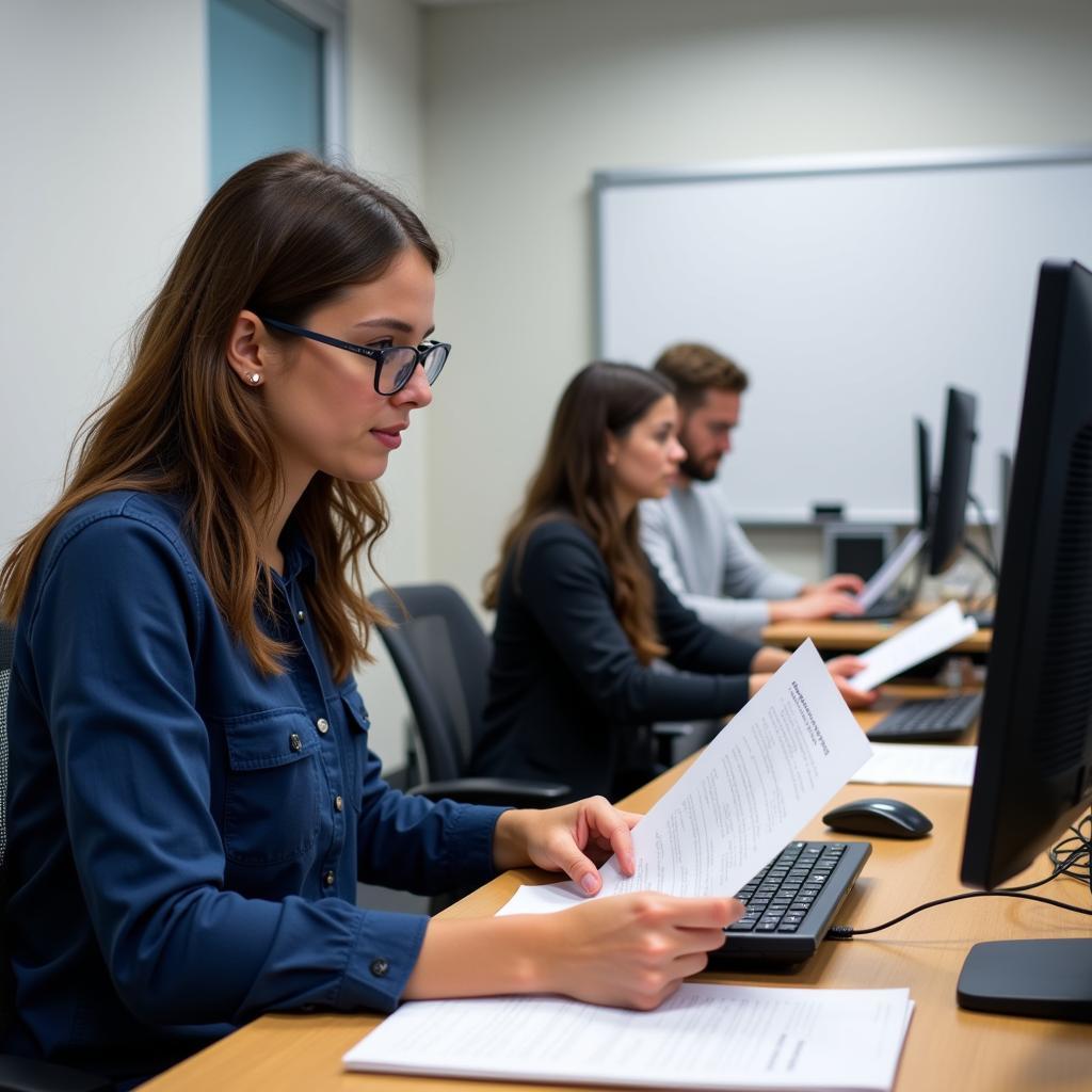 Clinical Psychology Research Assistant at Work