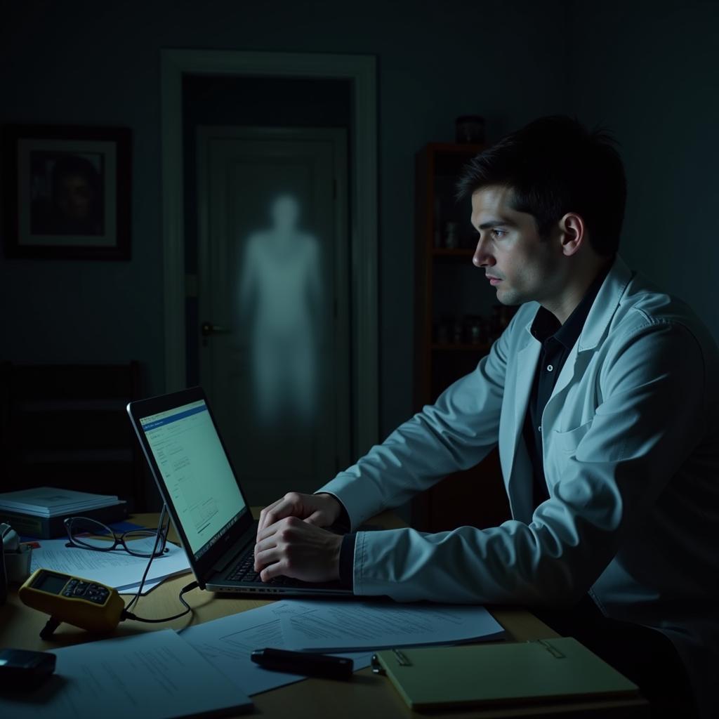 Clinical Research Analyst Investigating Paranormal Phenomenon