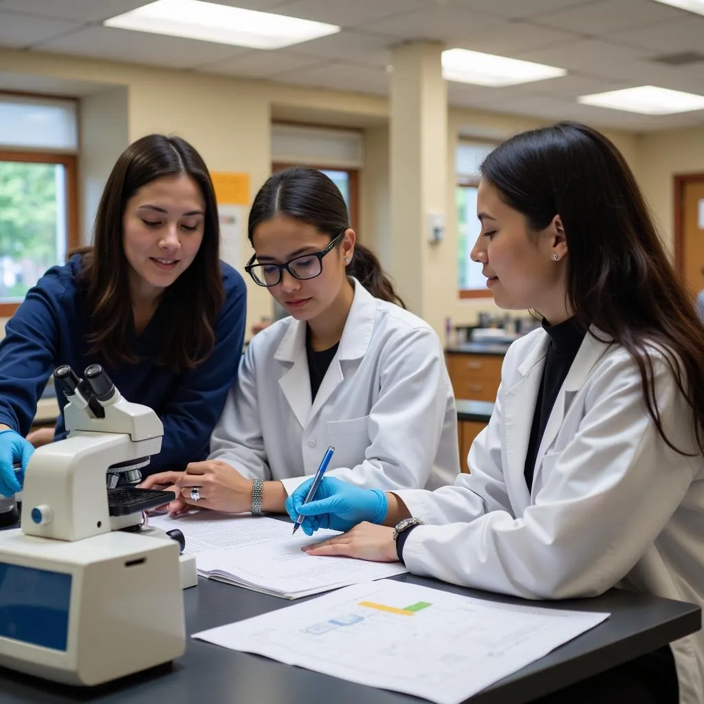 Students in a clinical research master's program