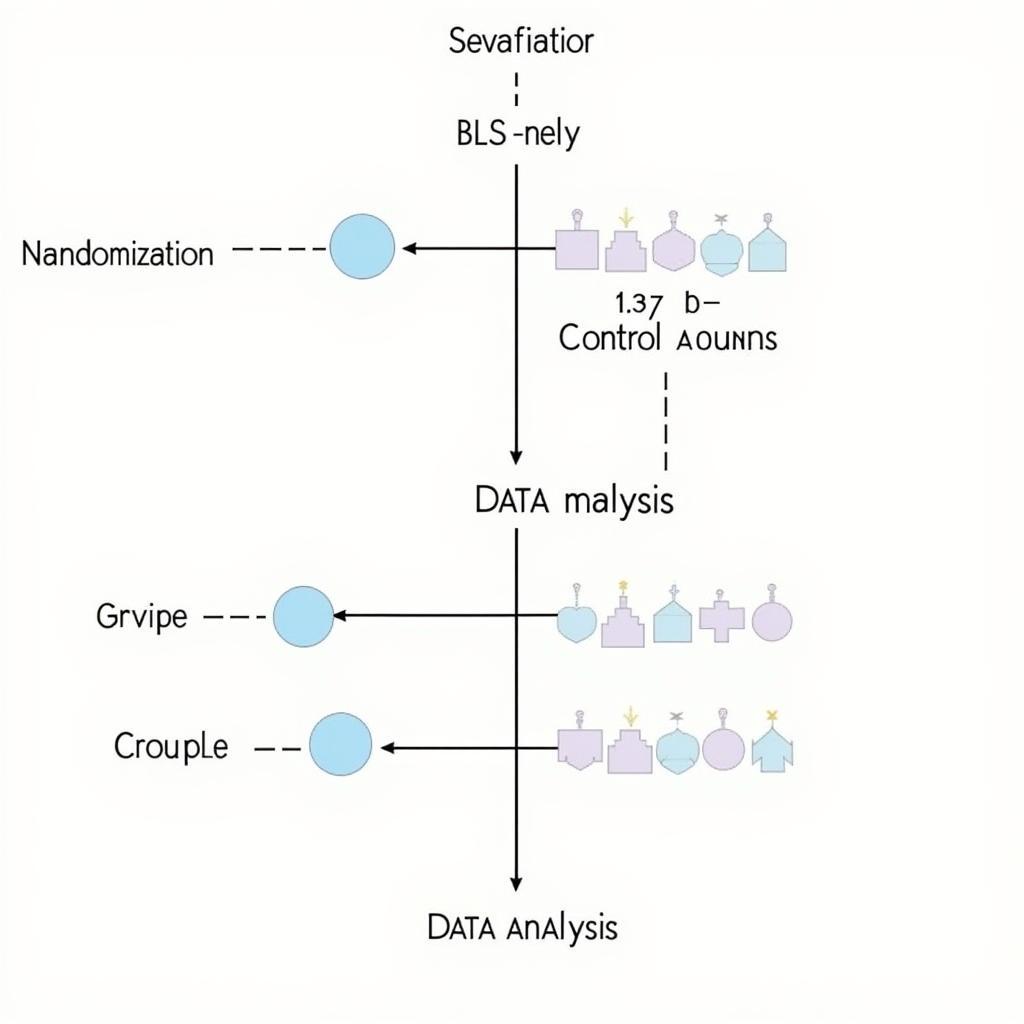 Clinical Trial Design Illustration