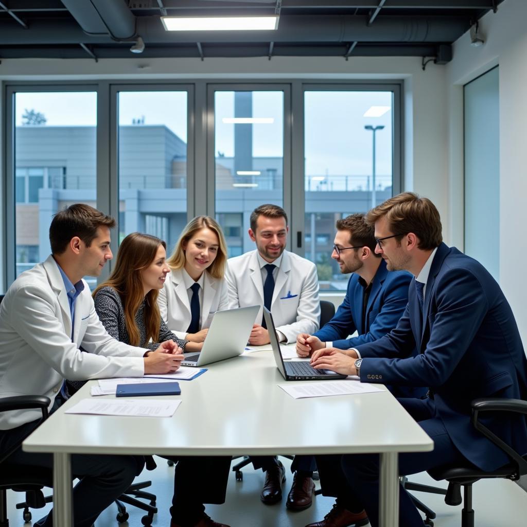 Clinical Trial Logistics Expert Consulting with a Research Team