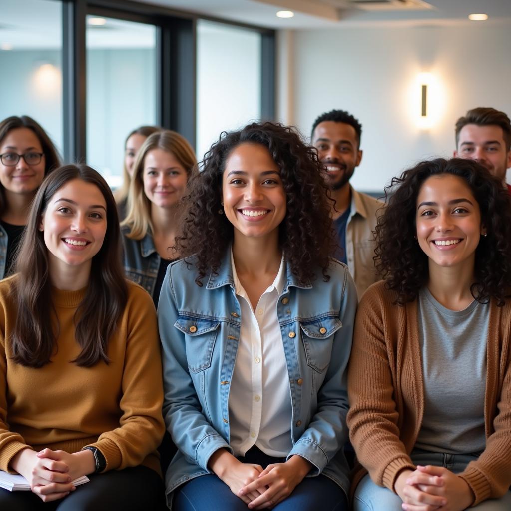 Diverse group of clinical trial participants