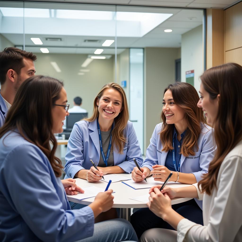 Diverse group of clinical trial participants in Bentonville