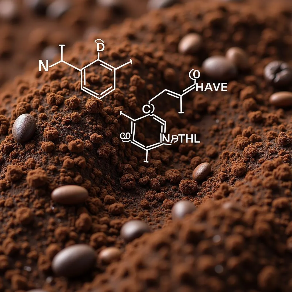 Coffee Grounds Chemical Structure