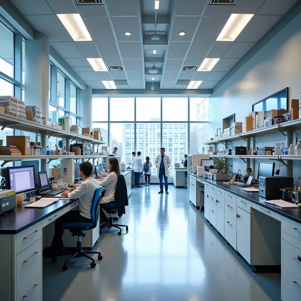 State-of-the-art research labs at Columbia University