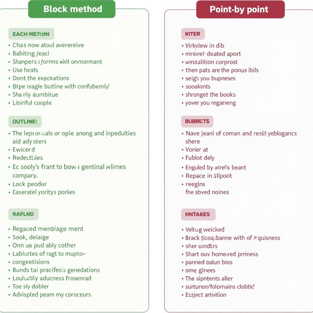 Compare and Contrast Research Paper Outline Example