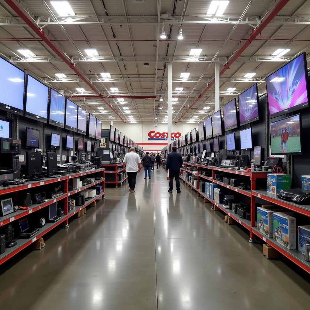 Inside View of Costco on Research Blvd