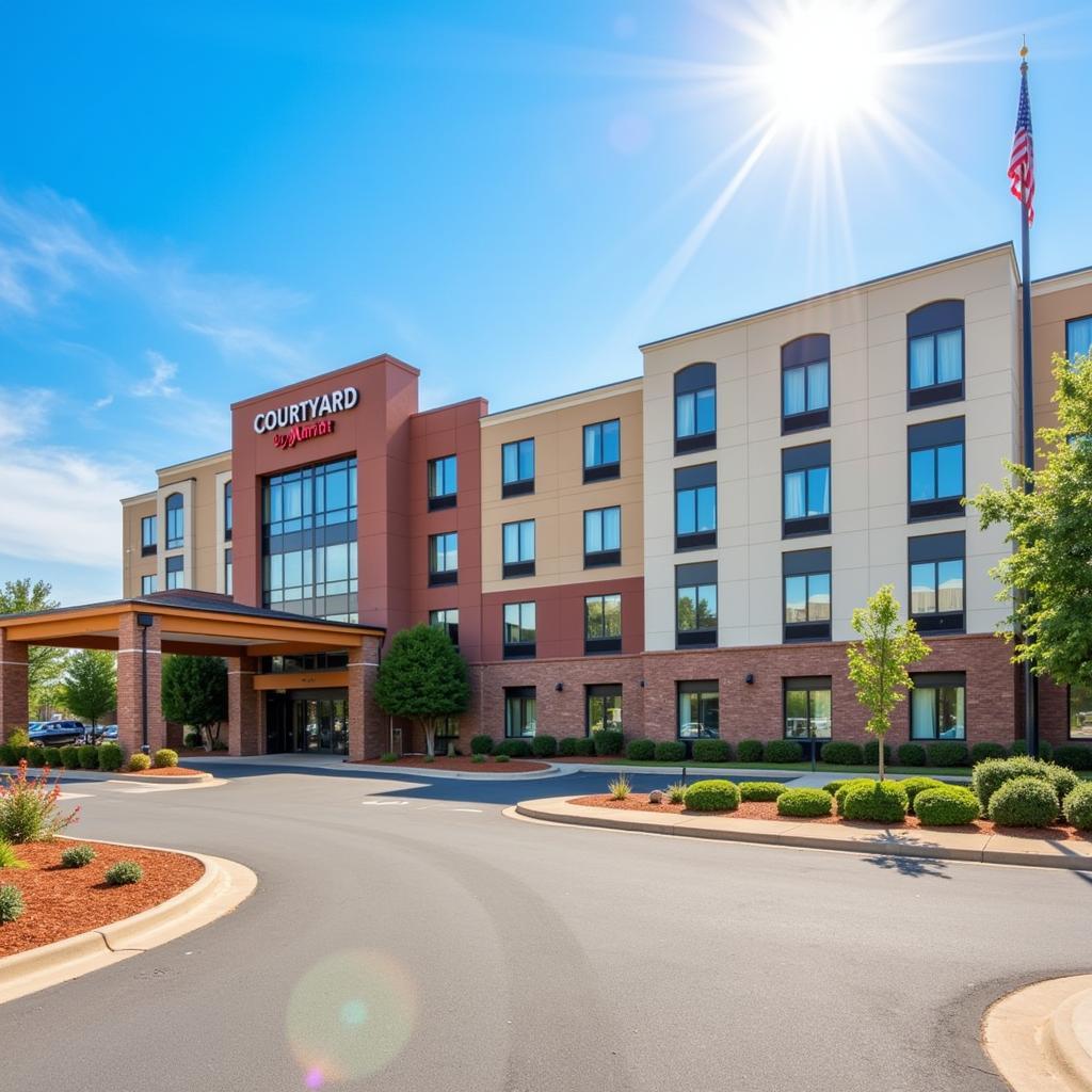 Courtyard by Marriott Durham Exterior