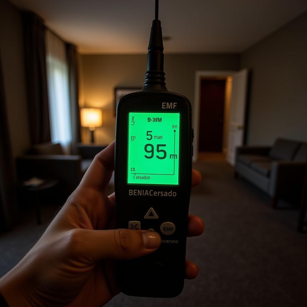 EMF Meter Showing High Reading