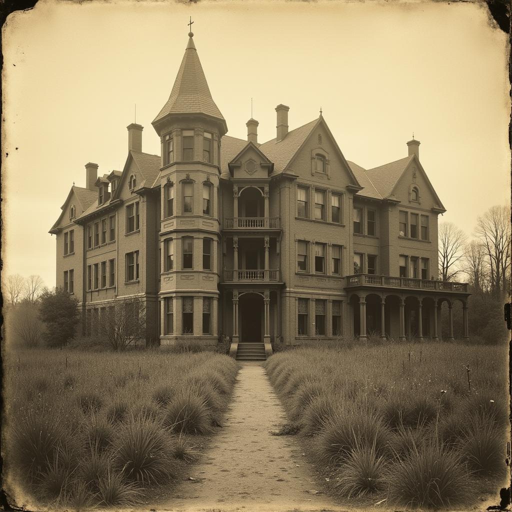 Old Photograph of Rockville Sanatorium