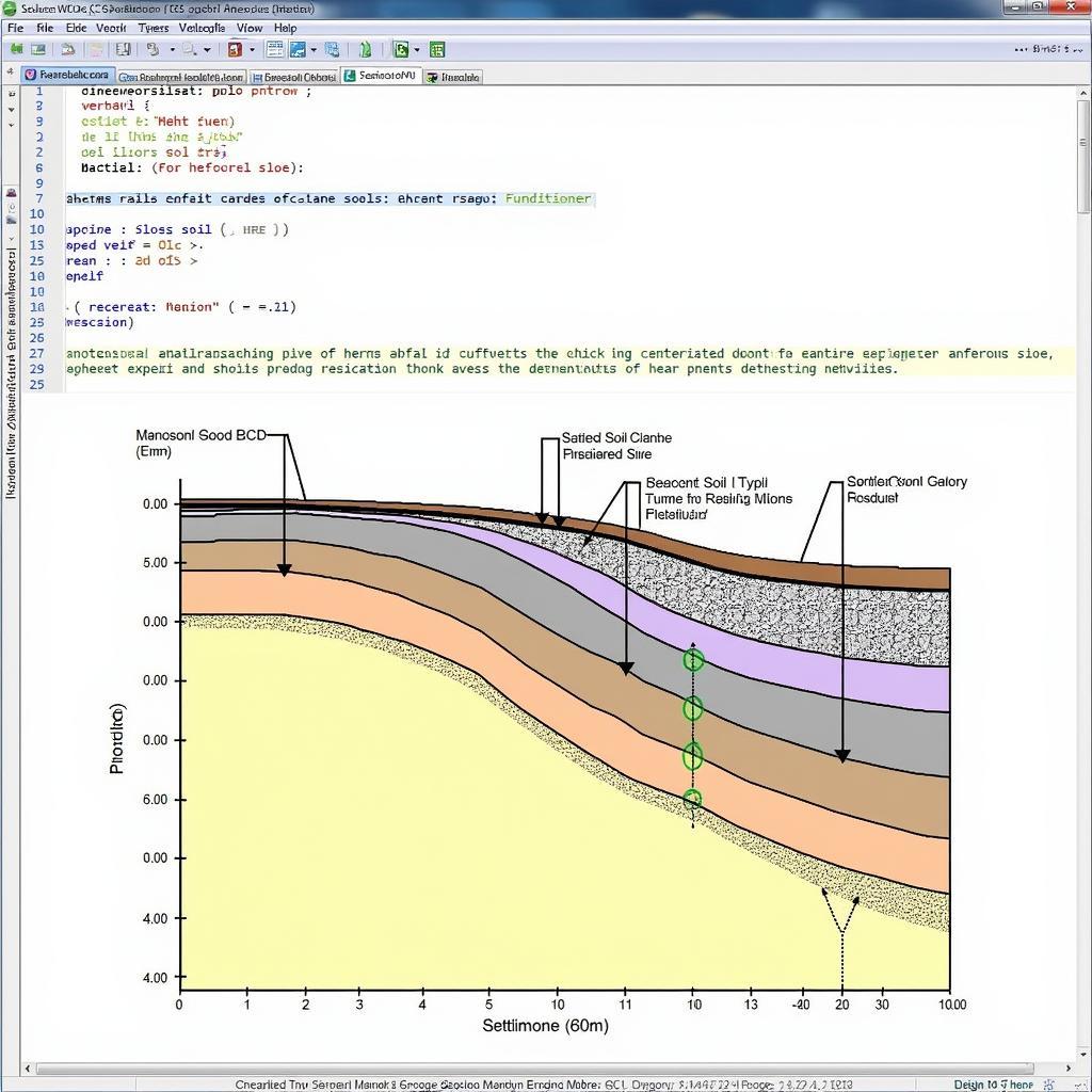 C++ Geotechnical Analysis Software Example