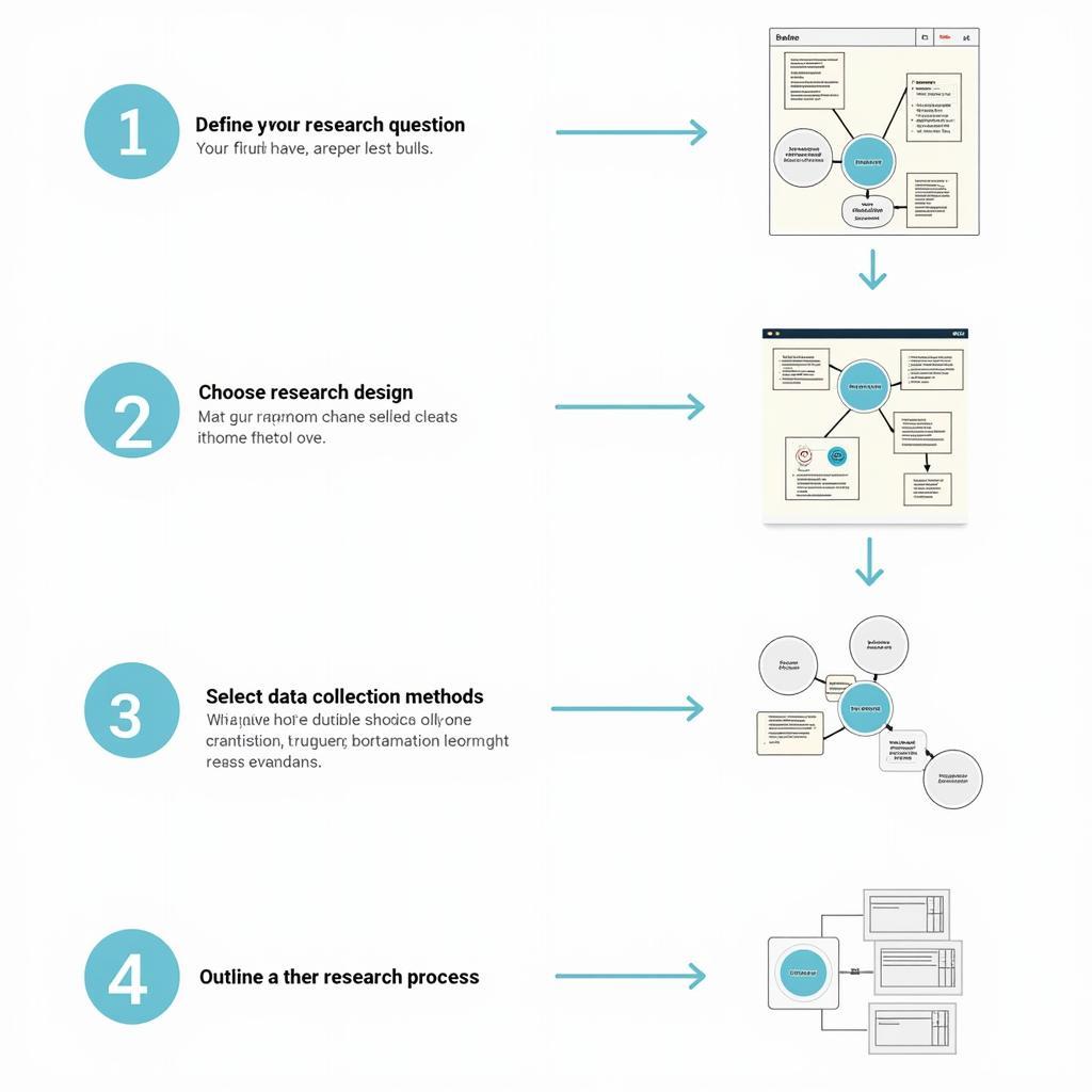 Process of Creating a Research Study Design Flowchart