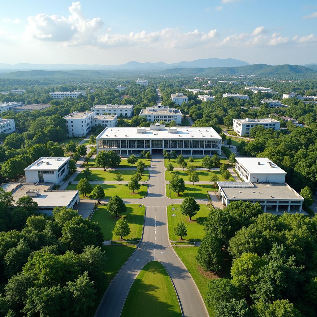 CU-ICAR Campus Aerial View