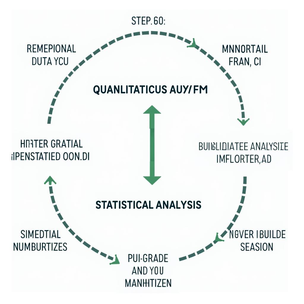 Data analysis in mixed methods research illustration