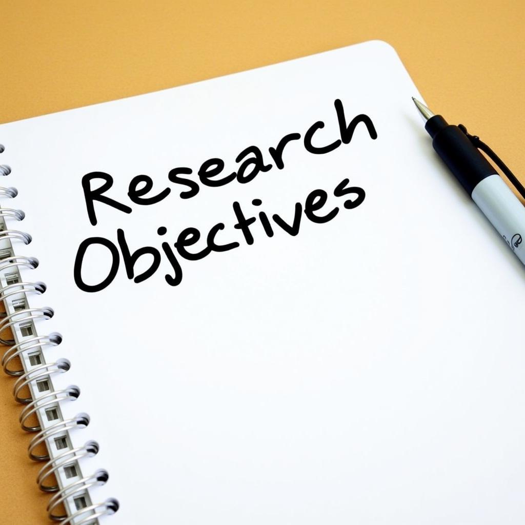 Defining Research Objectives