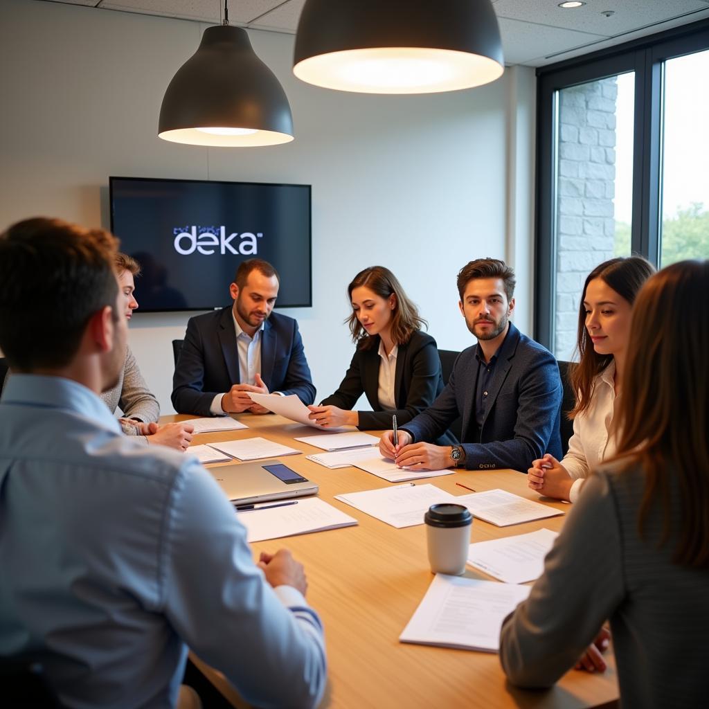 Deka Research Team Meeting and Collaboration