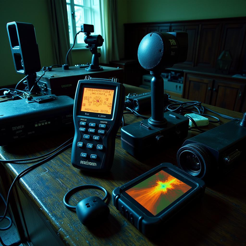 Paranormal Investigation Equipment Used by Delricht Research Tulsa