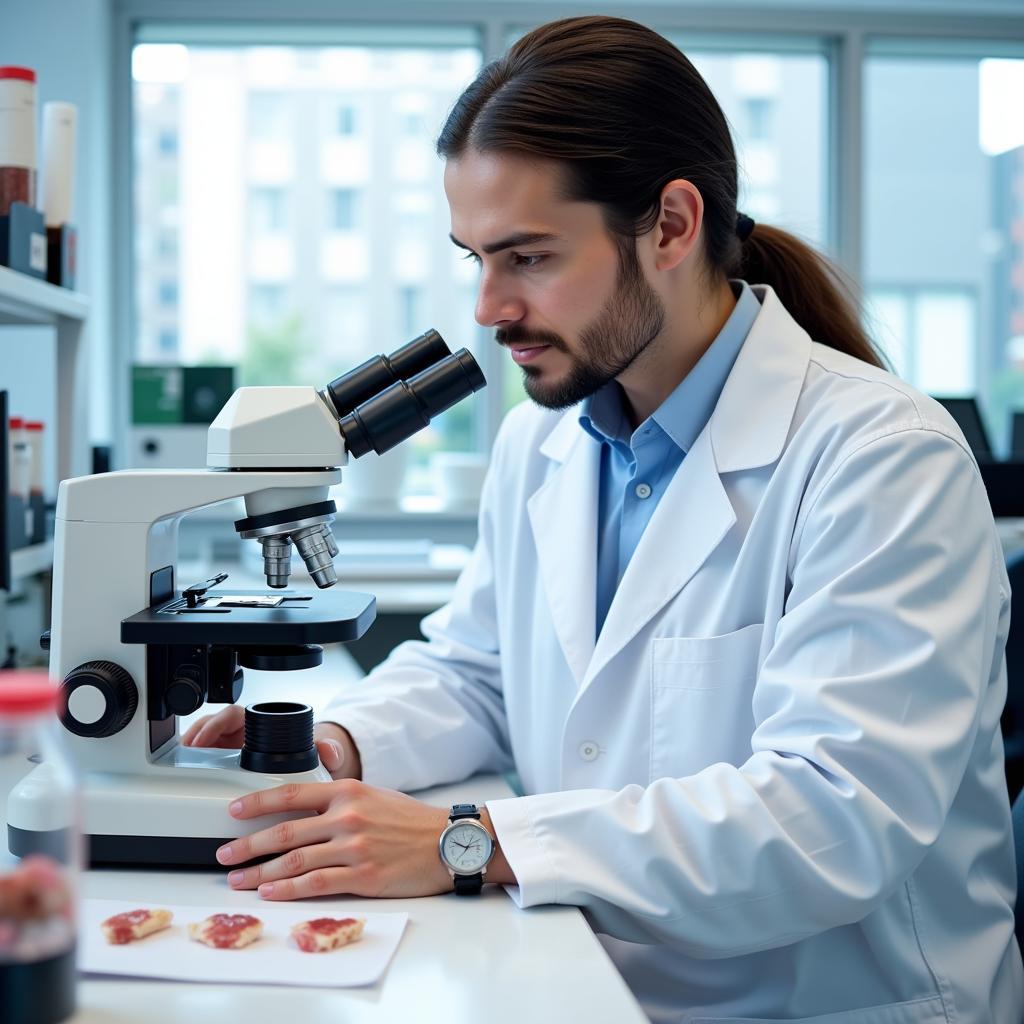 Dermatology Research Fellow at Work