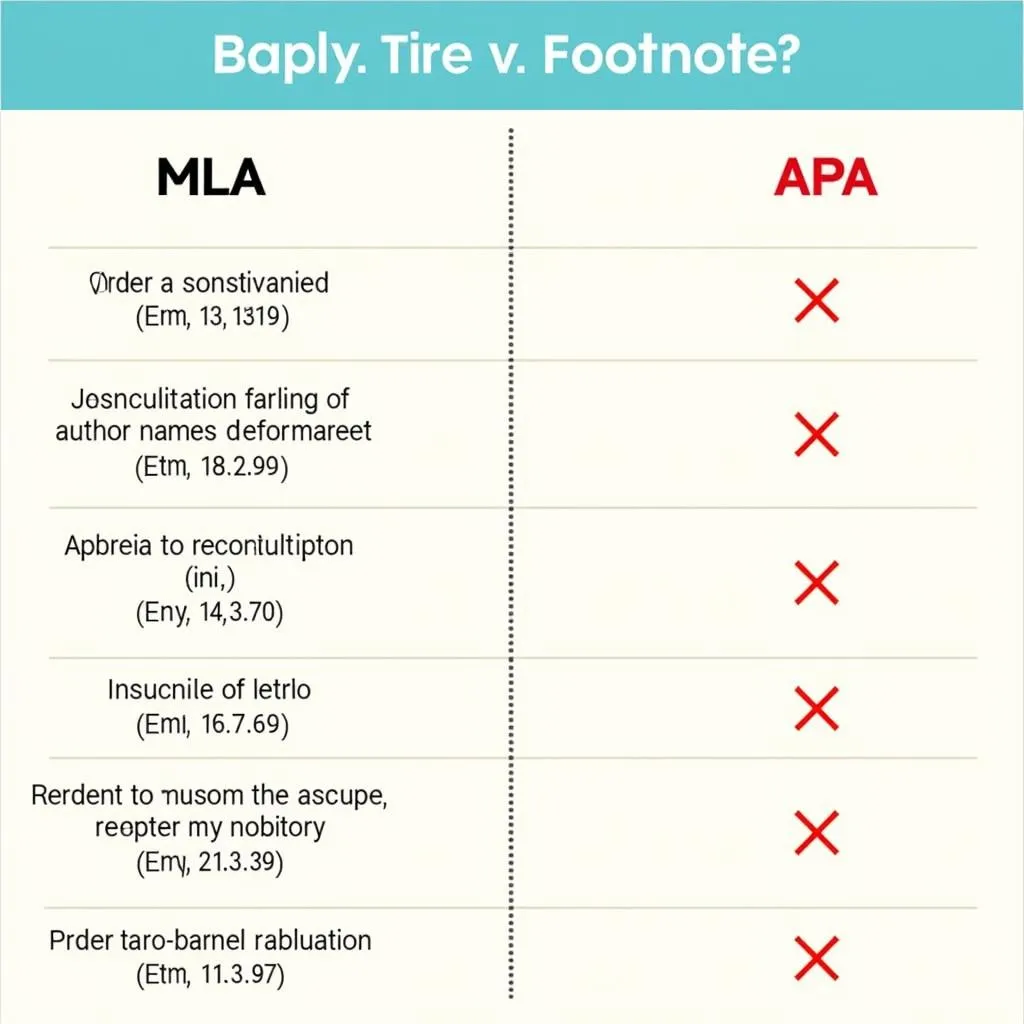 Different footnote styles in academic writing