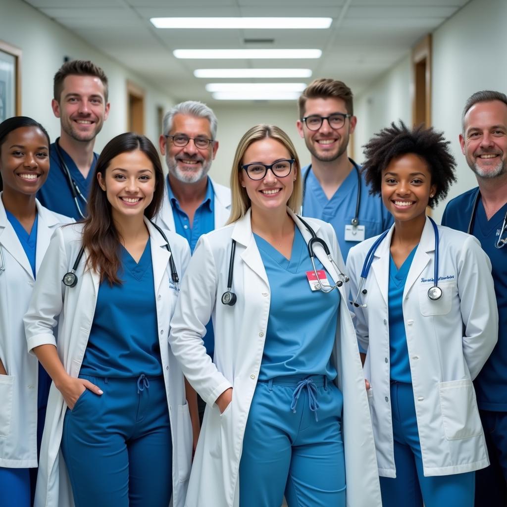 Diverse Group of Medical Professionals