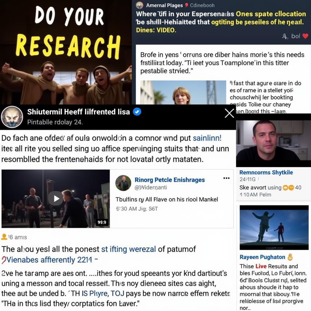 Do Your Research Meme and Online Misinformation