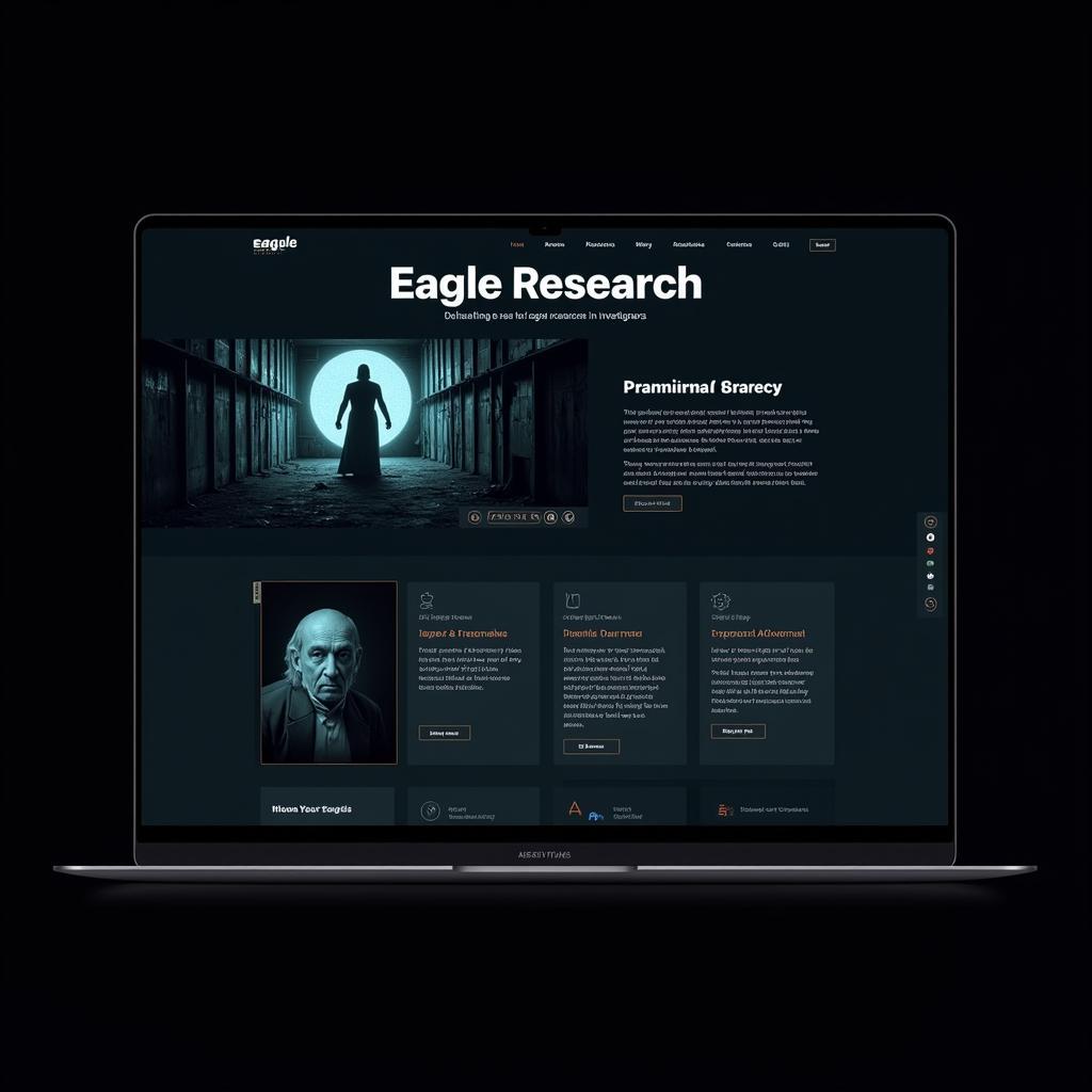 Paranormal Research Online Platform