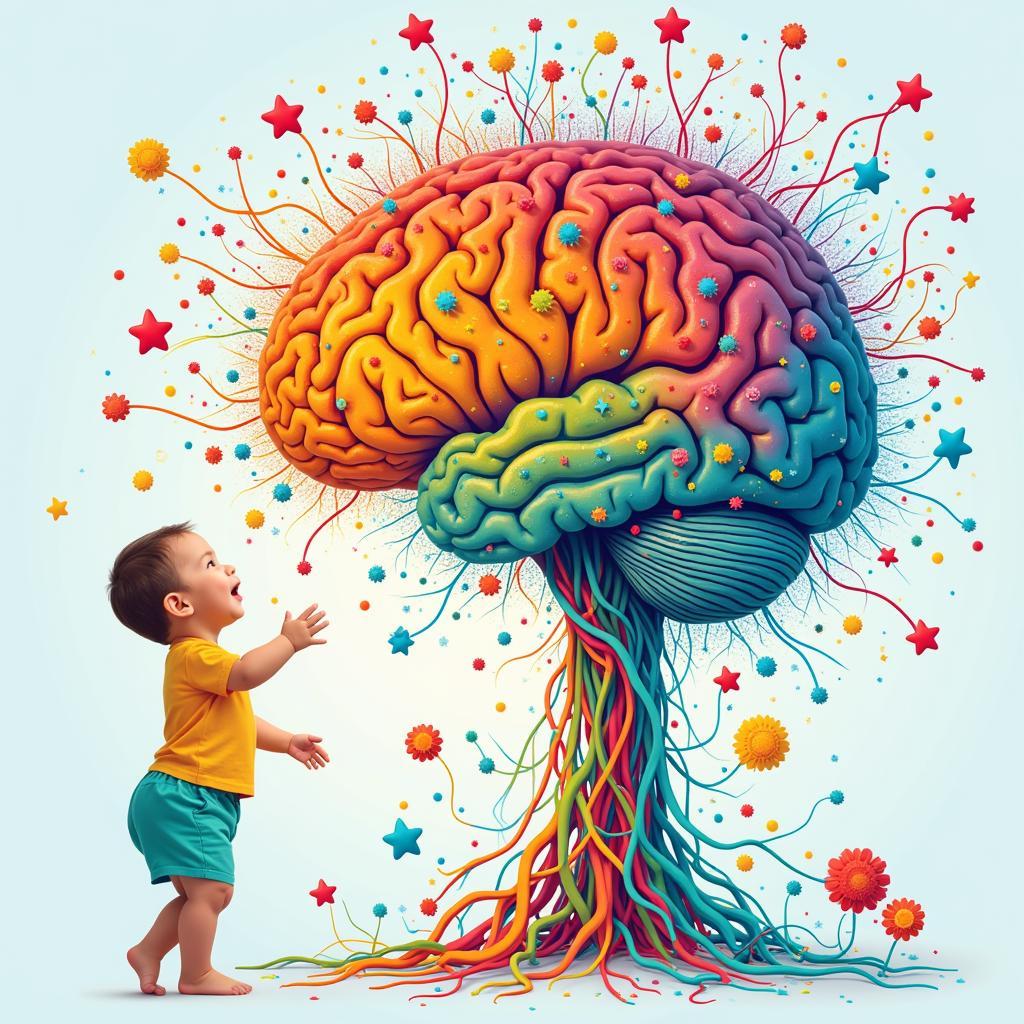 Early Brain Development Illustration