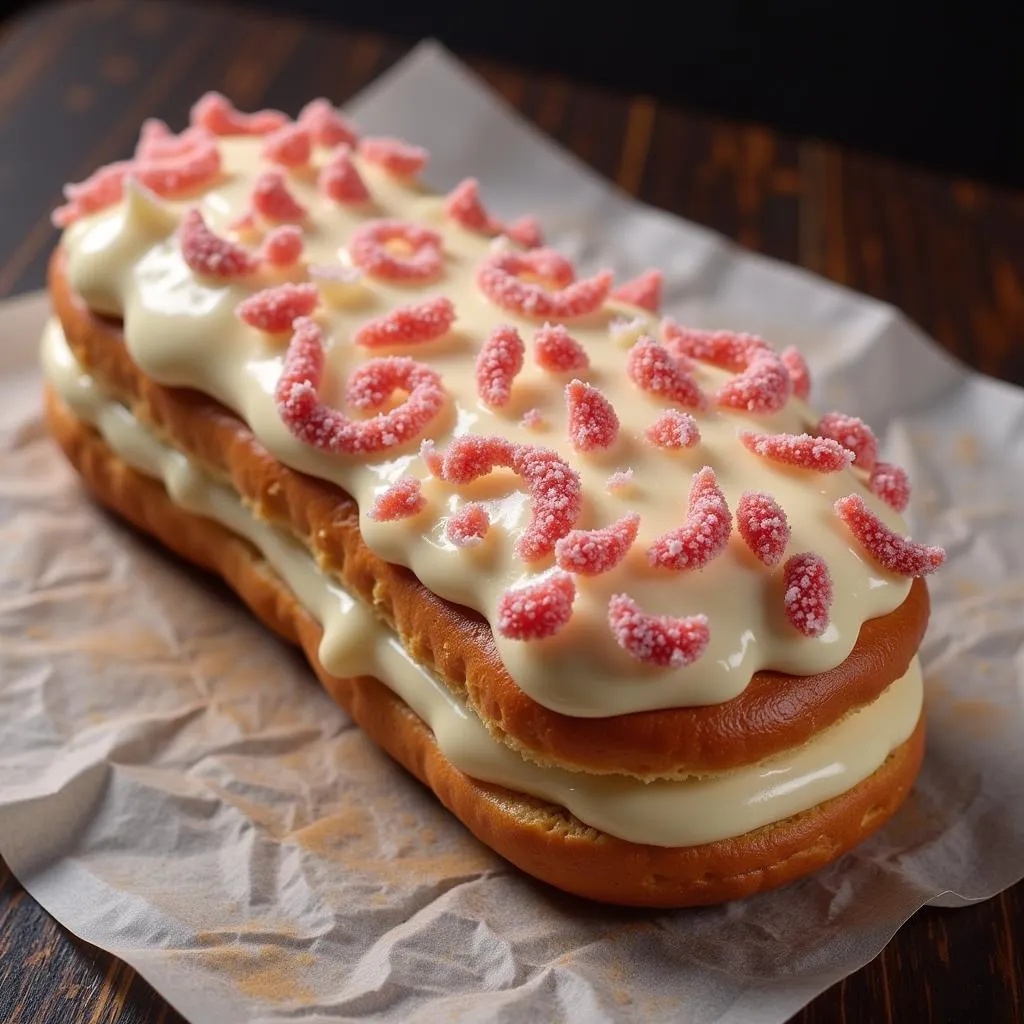 Eclair Frosting Patterns: A Source of Inspiration for Monster Researchers