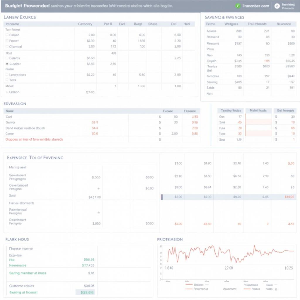 Effective Income Management Budgeting Spreadsheet