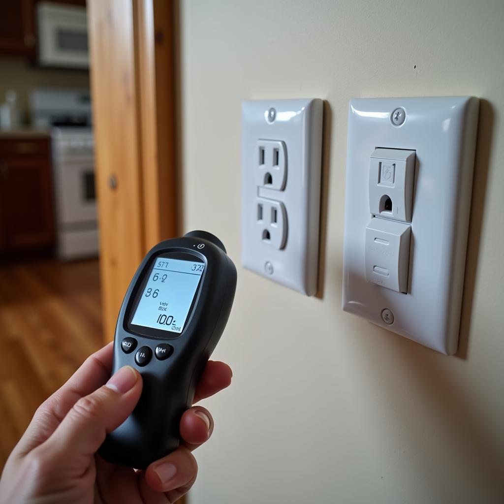 Measuring Electromagnetic Fields in an Apartment