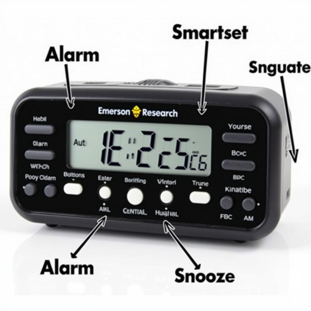 Emerson Alarm Clock Features