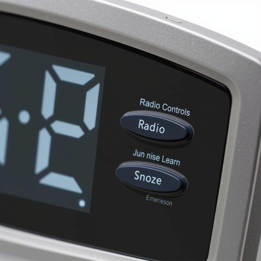 Emerson Smartset Alarm Clock Radio and Snooze Functions