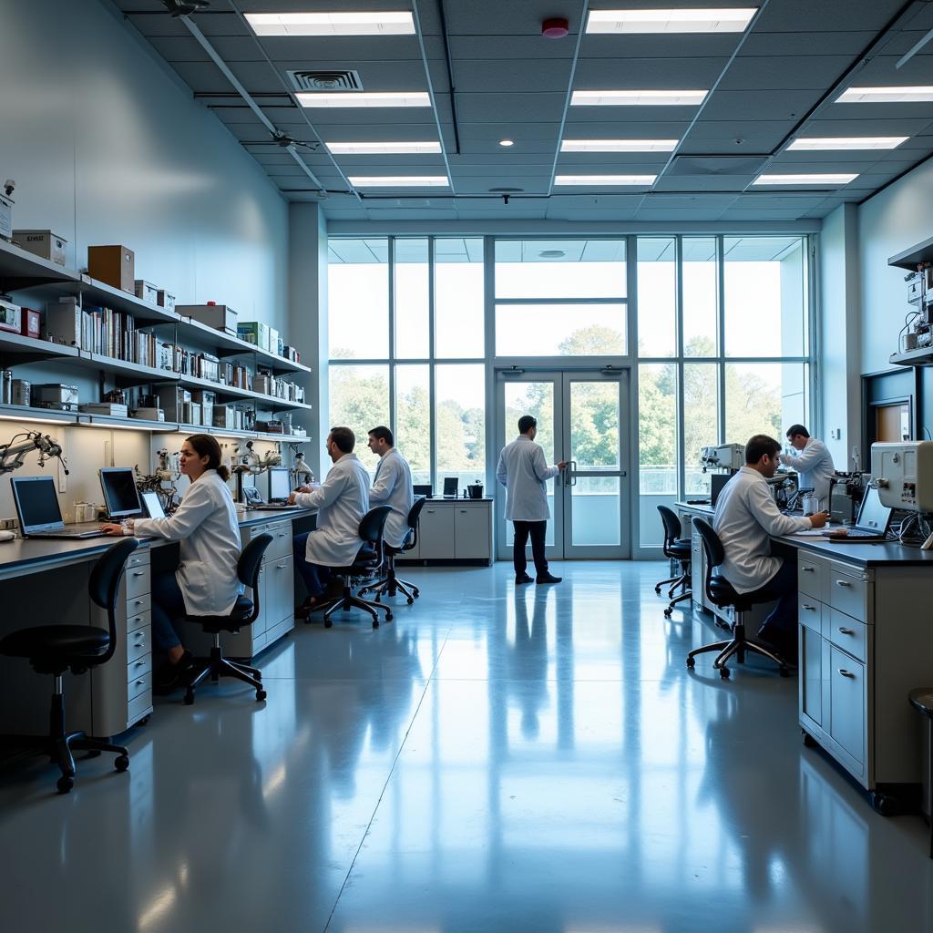 Cutting-edge research laboratory at Emory University