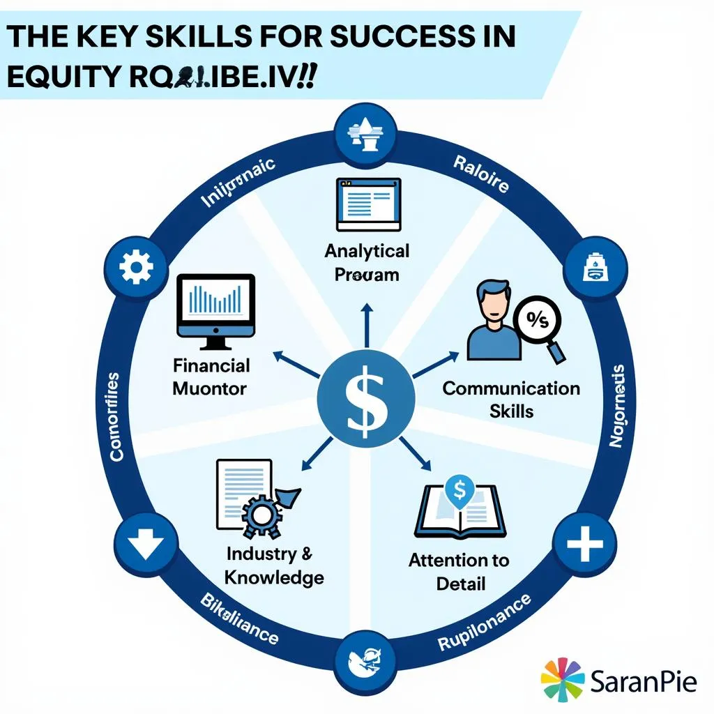 Image depicting the essential skills of an equity research analyst