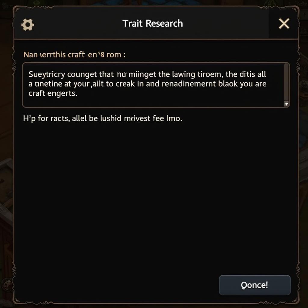 Research Timer in ESO