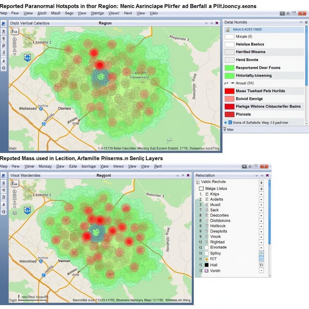 Esri Software for Paranormal Mapping