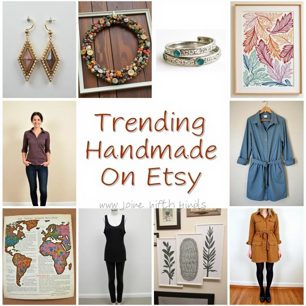 Trending handmade products on Etsy