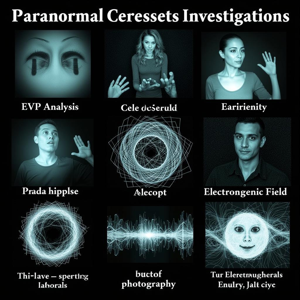 Examples of Research Themes in Paranormal Investigations