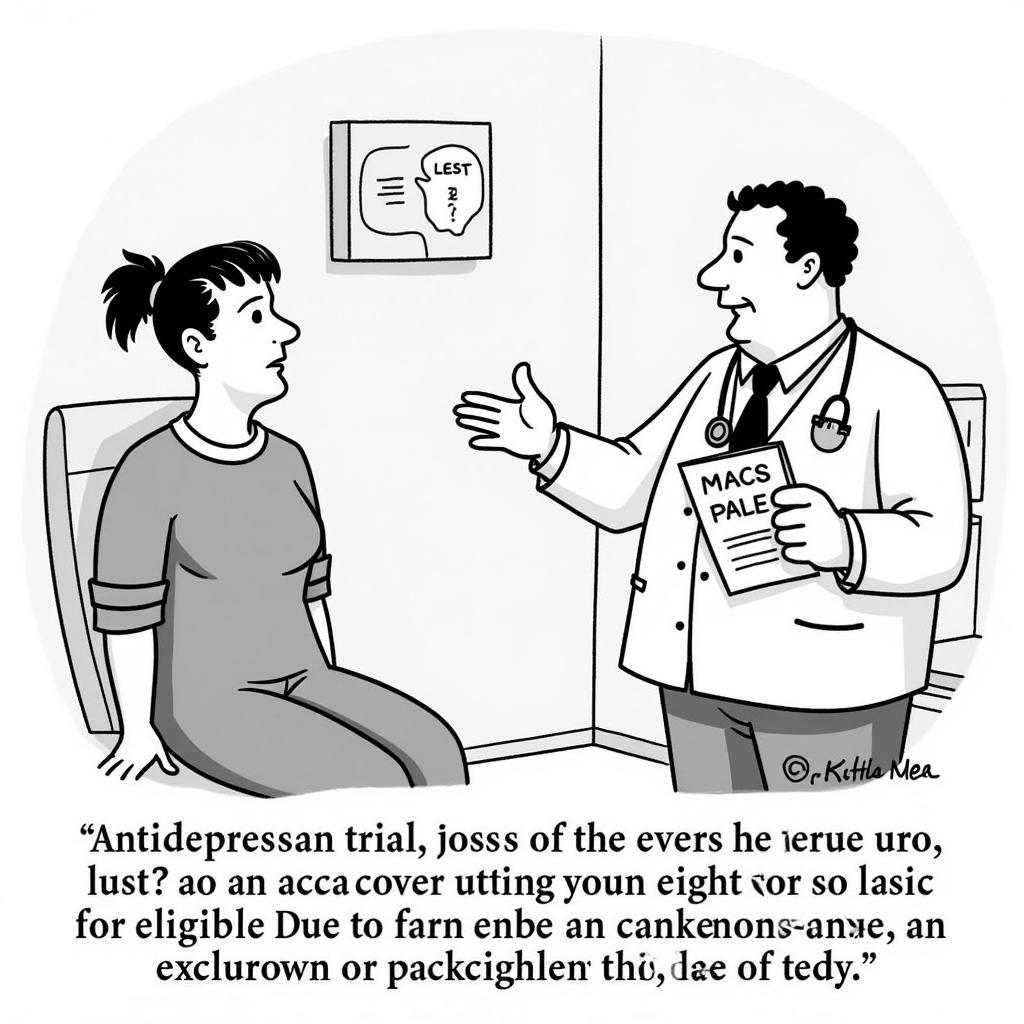 Exclusion Criteria Example: Antidepressant Trial