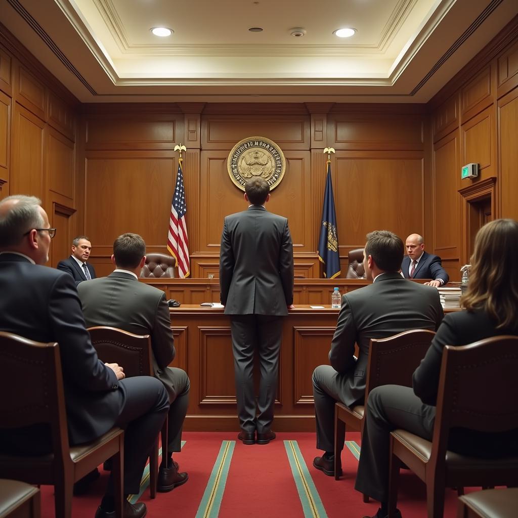 Eyewitness Testimony in Courtroom