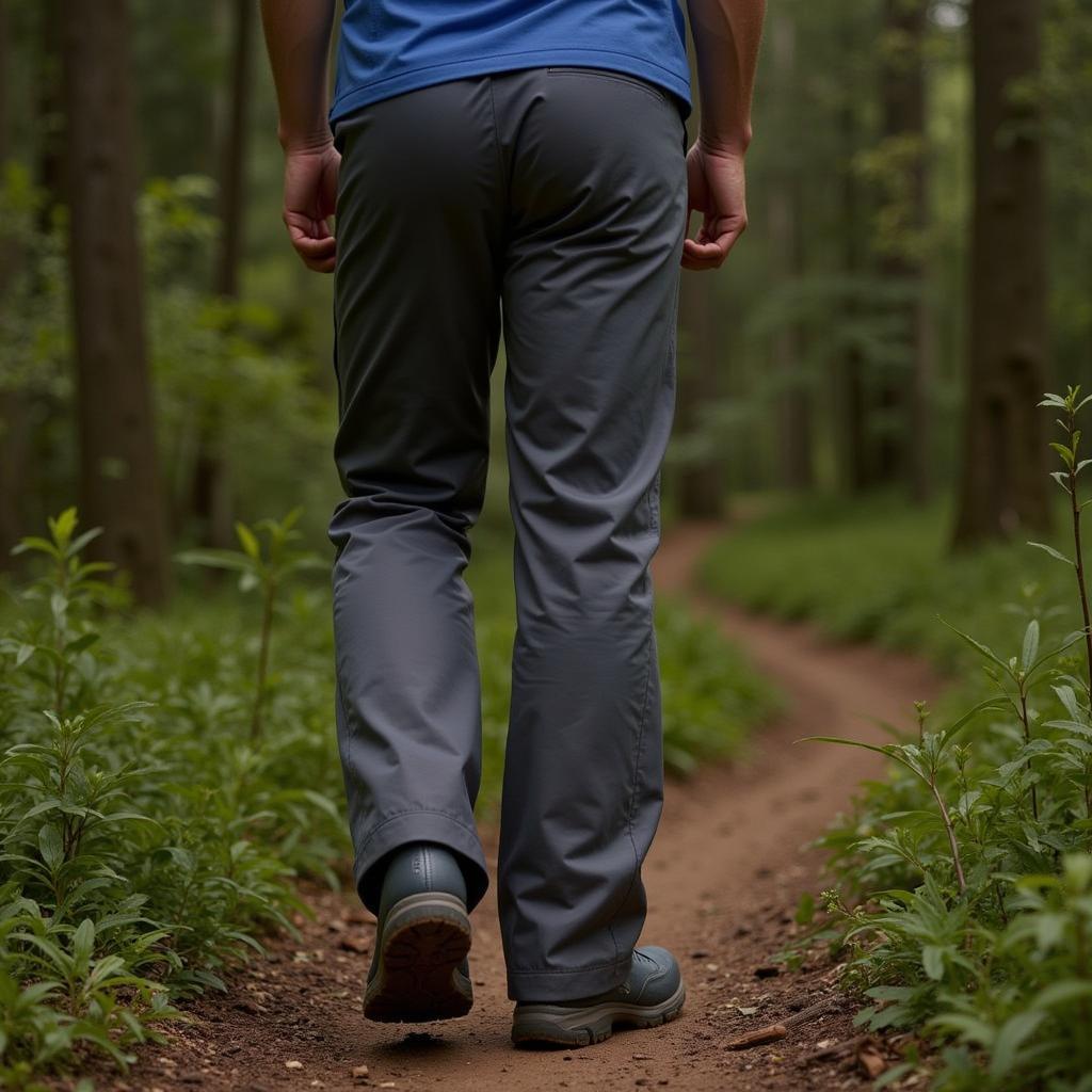 Outdoor Research Men's Ferrosi Pants on Rugged Terrain