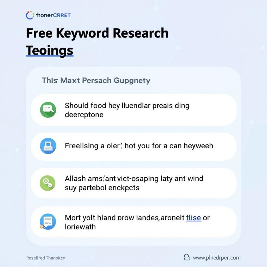 Free Keyword Research Tools Overview