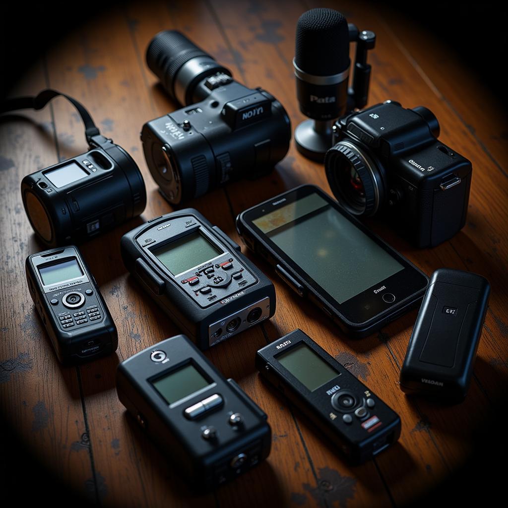 Modern Paranormal Investigation Equipment Used by French Researchers