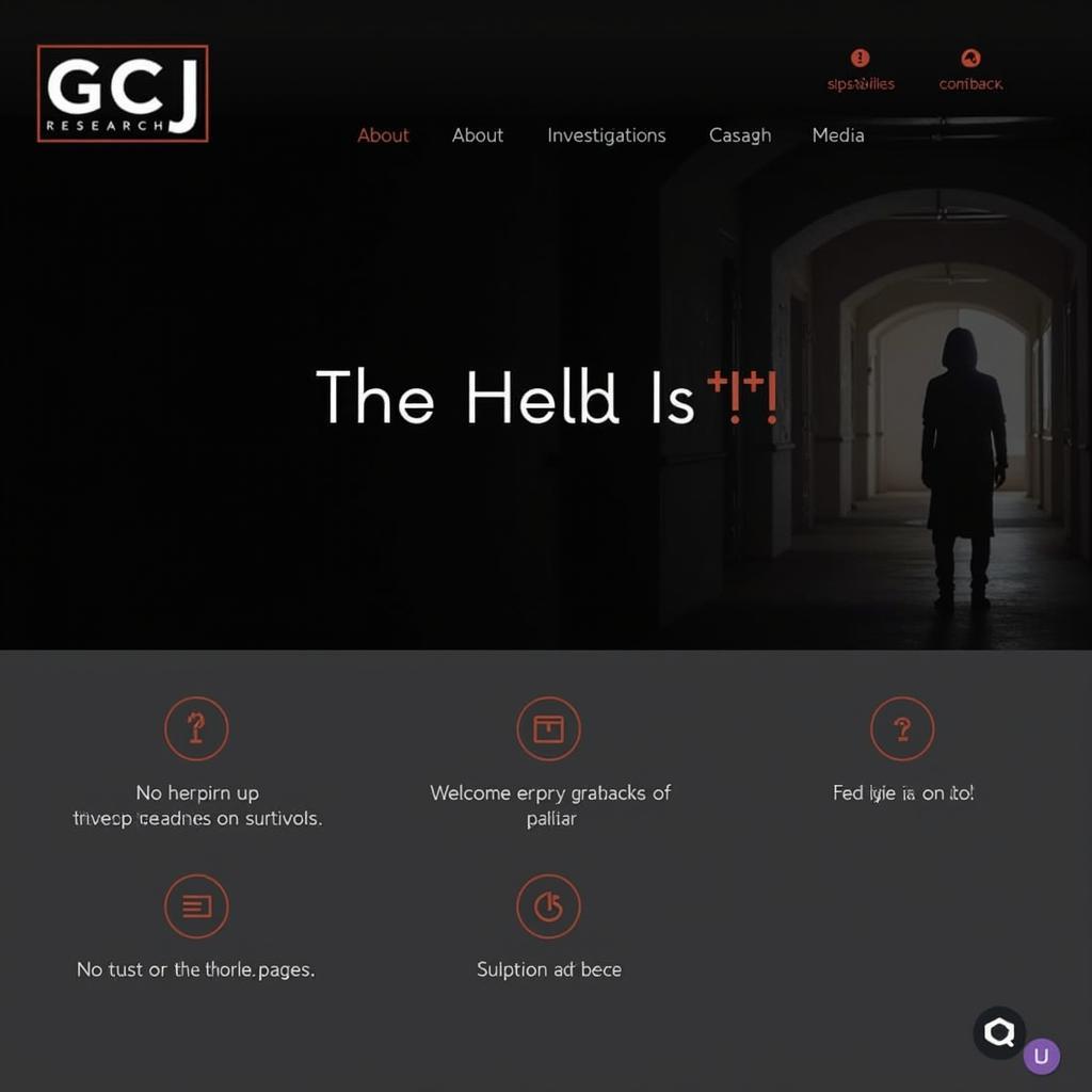 GCJ Research LLC website screenshot