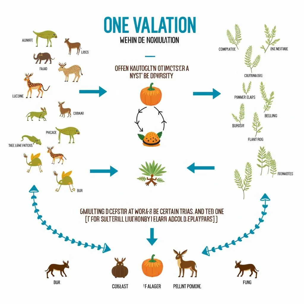 Illustration of Genetic Variation and Adaptation