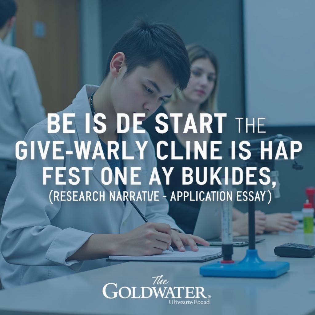 Goldwater Scholarship Research Focus