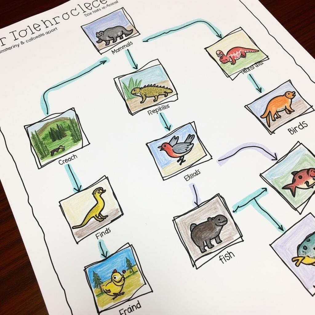 Example of a Graphic Organizer for Animal Research