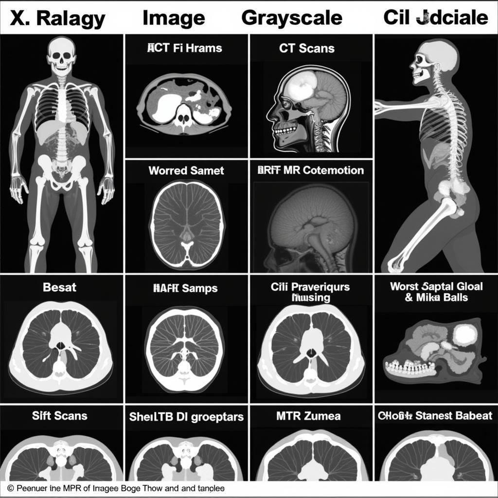 Grayscale Medical Imaging Applications